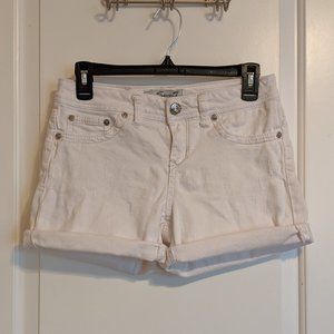 3/$20 / Seven7 / White Denim Shorts